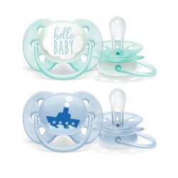 Avent ultra soft 安撫奶嘴 0-6m (SCF222/01)