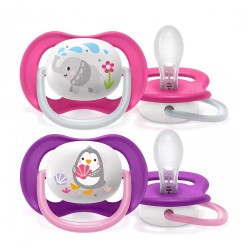Avent ultra air Animals 安撫奶嘴 - 6-18m