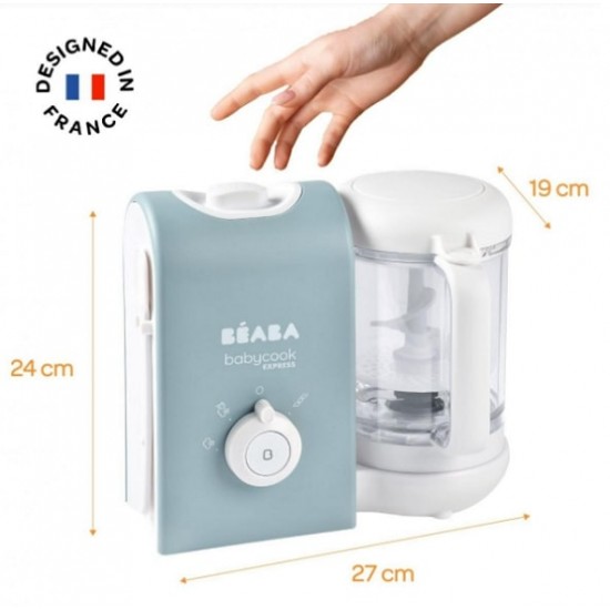 Beaba Babycook Express 蒸煮攪拌輔食機 - Baltic Blue