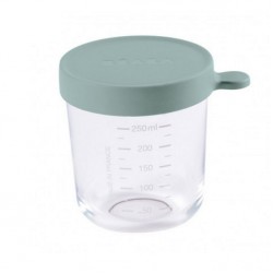 Beaba 玻璃食物儲存器 250 ml - 尤加利綠