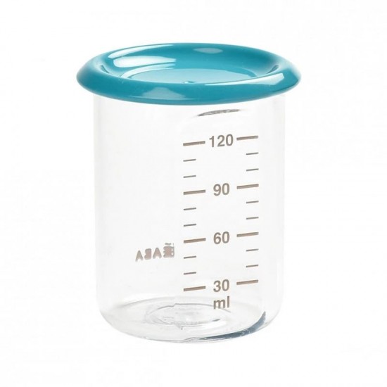 Beaba 嬰兒食物儲存器 120ml - Tritan Blue