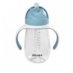 Beaba 吸管杯 300ml - 藍色