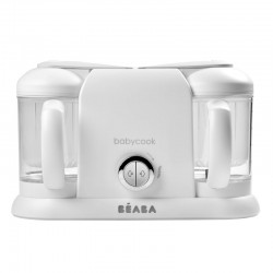 BEABA Babycook Duo 多功能嬰兒食物烹調器 - White / Silver