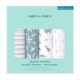 Aden + Anais essentials 嬰兒棉紗包巾 4pcs - Dino Jungle