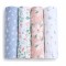 Aden + Anais essentials 嬰兒棉紗包巾 4pcs - Butterfly Garden