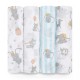 Aden + Anais essentials 嬰兒棉紗包巾 4pcs - 小飛象