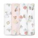 Aden + Anais essentials 嬰兒棉紗包巾 4pcs - 迪士尼公主