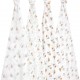 Aden + Anais essentials 嬰兒棉紗包巾 4pcs - Disney + Friends