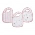 Aden + Anais 按扣鈕圍兜 3 pcs - Heart Breaker