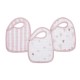 Aden + Anais 按扣鈕圍兜 3 pcs - Heart Breaker