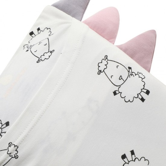 baa baa sheepz 抱抱枕, 細碼 - 白色可愛羊仔及大星星