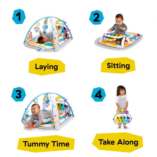 Baby Einstein 四合一動感音樂探索遊戲墊