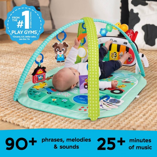 Baby Einstein 農場探險家 4 合 1 動感音樂語言探索遊戲墊