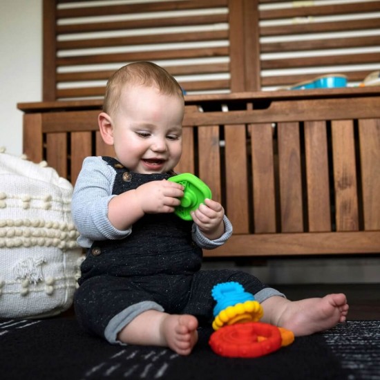 Baby Einstein 多重質感推疊及牙膠玩具