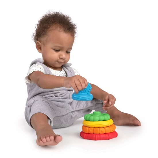 Baby Einstein 多重質感推疊及牙膠玩具