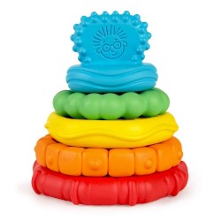 Baby Einstein 多重質感推疊及牙膠玩具