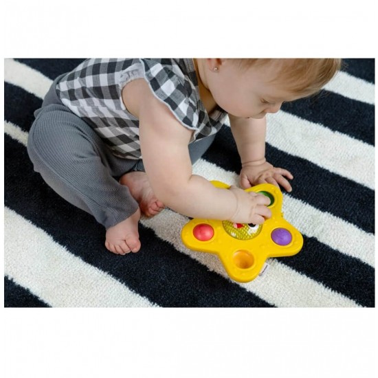 Baby Einstein 按壓發光海星吸盤玩具