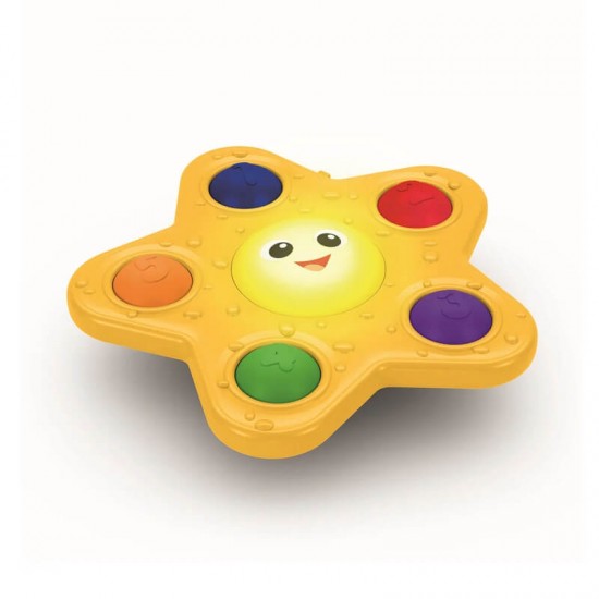 Baby Einstein 按壓發光海星吸盤玩具