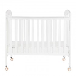 Baby Star Cozzi 嬰兒木床, 白色  - 43 x 26"