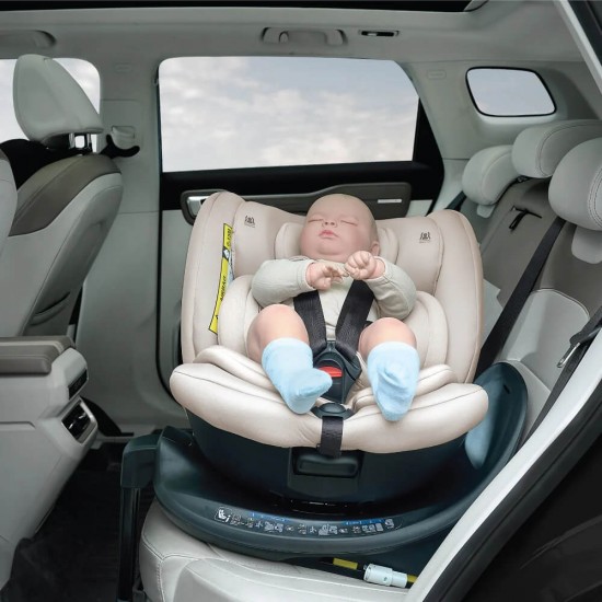 Baby Star Sedona 360 i-Size ISOFIX 成長型安全座椅 - 沙色