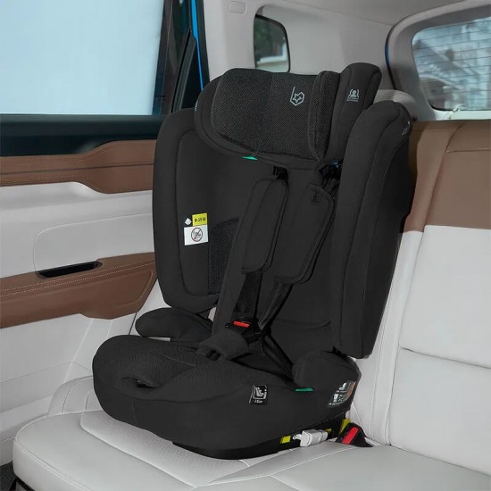 Baby Star Sereno 成長型汽車座椅 (76-150cm) - 煙黑色