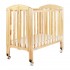 Baby Star Easi 摺合嬰兒木床, 木色 - 38 x 23"