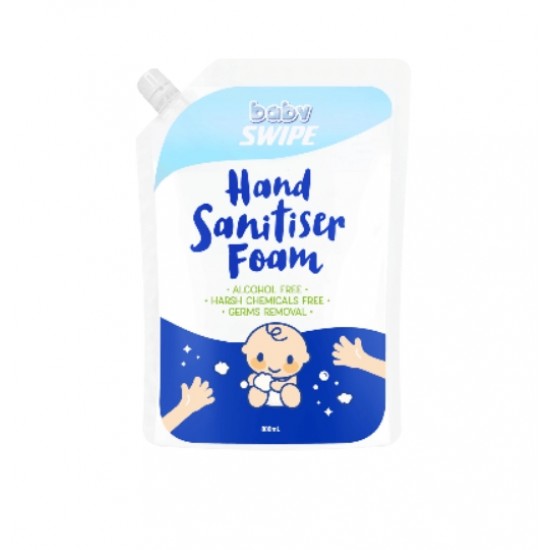 Baby Swipe bb 威寶消毒搓手泡泡 800ml (補充裝)