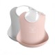 Babybjorn 膠圍兜 2 pack - 灰 / 粉紅