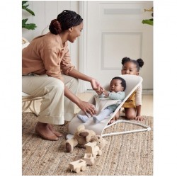 Babybjorn 嬰兒搖椅 Bliss 3D Jersey - Light Beige 淺褐色