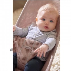 Babybjorn 嬰兒平衡搖椅 Bliss Mesh - Dusty Pink