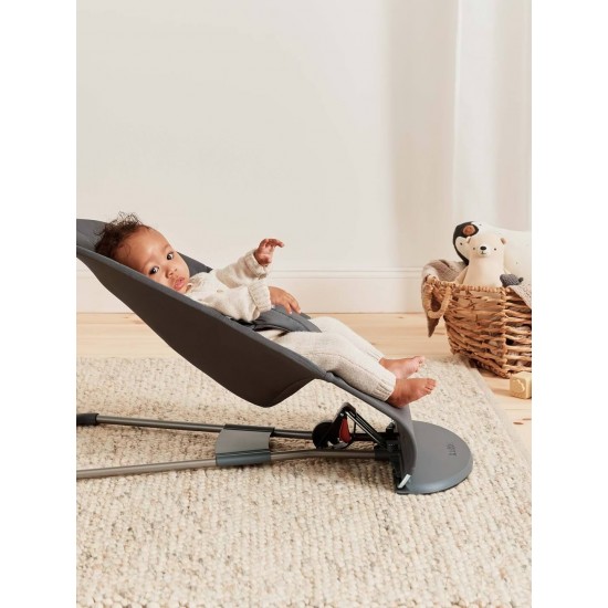 Babybjorn 嬰兒搖椅 Bliss Woven - Anthracite Petal Quilt