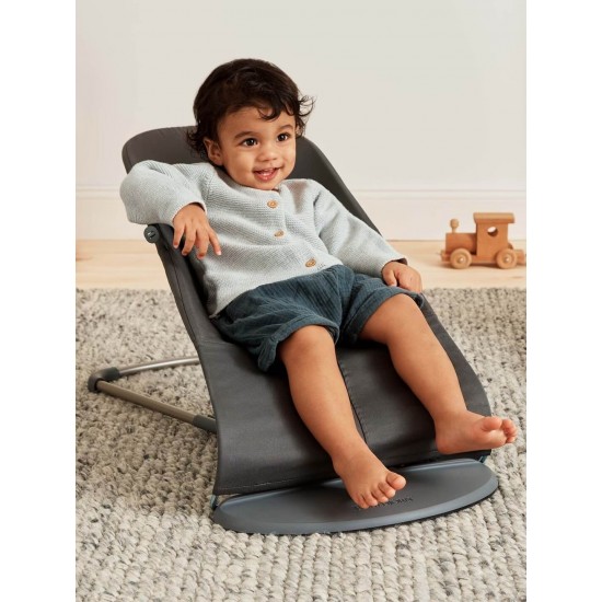 Babybjorn 嬰兒搖椅 Bliss Woven - Anthracite Petal Quilt