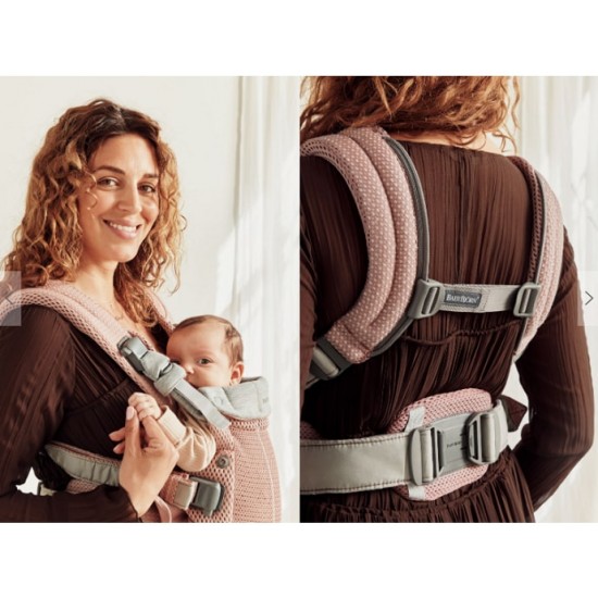 Babybjorn Carrier Harmony 揹帶 - Mesh Dusty Pink