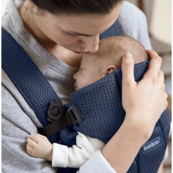 Babybjorn Mini 嬰兒揹帶 - Navy Mesh