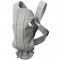 Babybjorn Carrier Mini 嬰兒揹帶 - 淺灰 3D Jersey