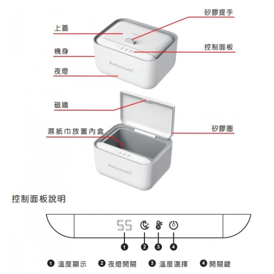 Babymate 濕紙巾保溫盒