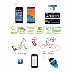 Babymate iKids Tracker 多功能藍牙無線追蹤器 - 藍色