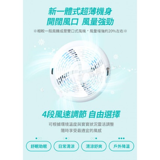 BeBe Amico 北極熊極地智能風扇涼感墊