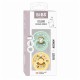 Bibs COLOUR 姆明系列圓形乳膠玩咀 (航海 - 薄荷) 6-18m 兩件裝 