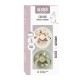 Bibs COLOUR 姆明系列圓形乳膠玩咀 (好朋友 - 象牙) 0-6m 兩件裝 