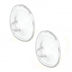 b&H Athena 醫院級穿戴式免提電動奶泵配件 24mm 矽膠喇叭 (1對)