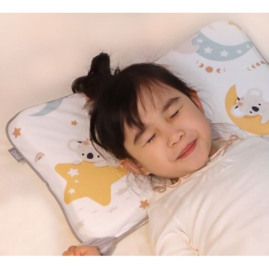 b&h 親水棉幼童塑型枕頭連枕套 (6個月至7歲) - 樹熊