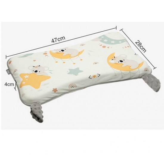 b&h 親水棉幼童塑型枕頭連枕套 (6個月至7歲) - 樹熊