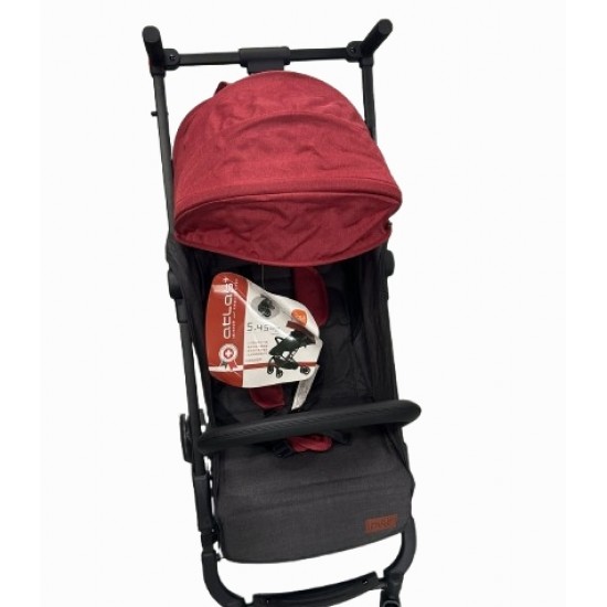 b&h Swiss Atlas + 嬰兒車 - 紅色