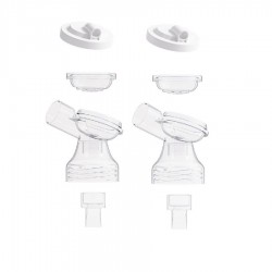 b&h Hera B 醫院級電動雙摩打奶泵配件 - 連接器連鴨咀活門 -1對