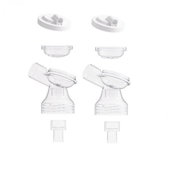 b&h Hera B 醫院級電動雙摩打奶泵配件 - 連接器連鴨咀活門 -1對
