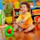 Bright Starts 滾動發光猴子玩具