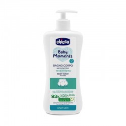 Chicco Baby Moments 嬰兒沐浴露 500ml - 棉花籽
