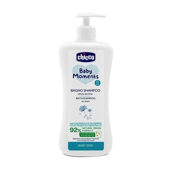 Chicco Baby Moments 二合一洗髮沐浴露 500ml 金盞花
