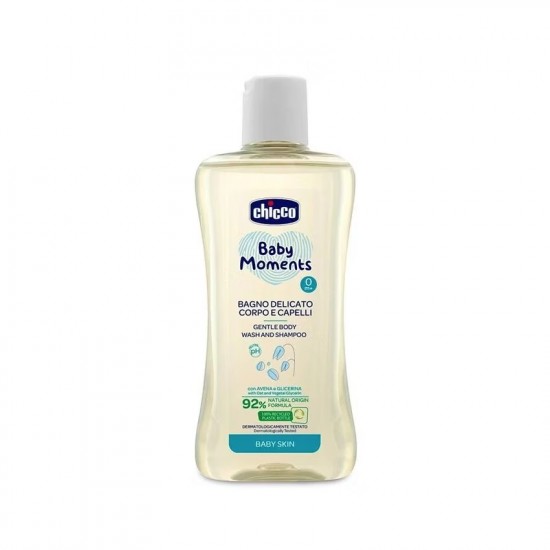 Chicco Baby Moments 溫和洗髮沐浴露 200ml